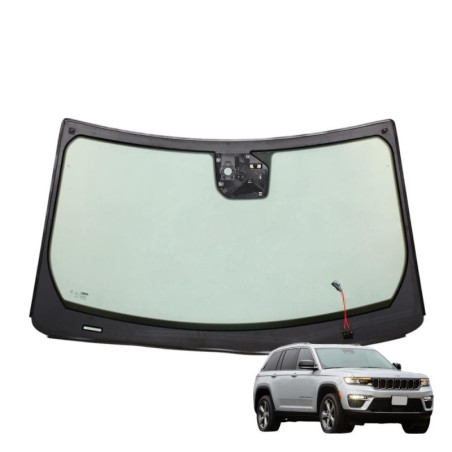 SZYBA CZOŁOWA JEEP GRAND CHEROKEE 2022- HUD ZIELONA AKUSTYCZNA OGRZEWANA KAMERA SENSOR OE 68378351AH