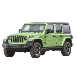 SZYBA JEEP WRANGLER JL 2018- LEWA PRZEDNIA OPUSZCZANA ZIELONA OE 68280919AB 68280919AA