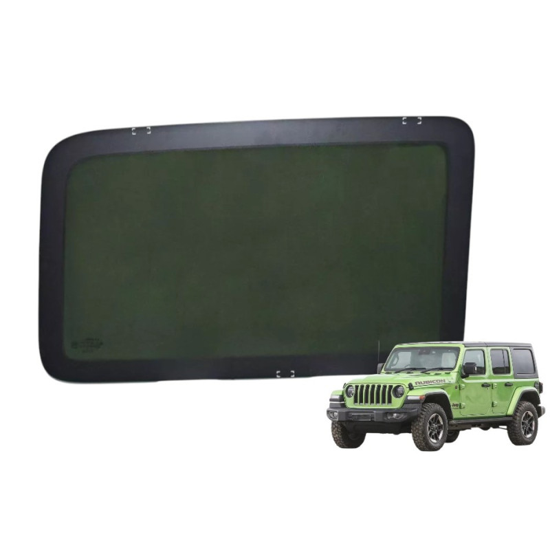 SZYBA BOCZNA JEEP WRANGLER JL 2018- CIEMNA LEWA TYLNA OSTATNIA OE 68291713AB 68291713AA