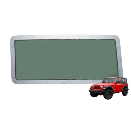 SZYBA BOCZNA JEEP WRANGLER 3D JL 2018- PRAWA TYLNA TYŁ CIEMNA LAMINOWANA