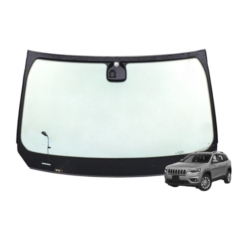 SZYBA CZOŁOWA JEEP CHEROKEE 2019- OGRZEWANA CZUJNIK WILGOCI PRZEŻROCZYSTA