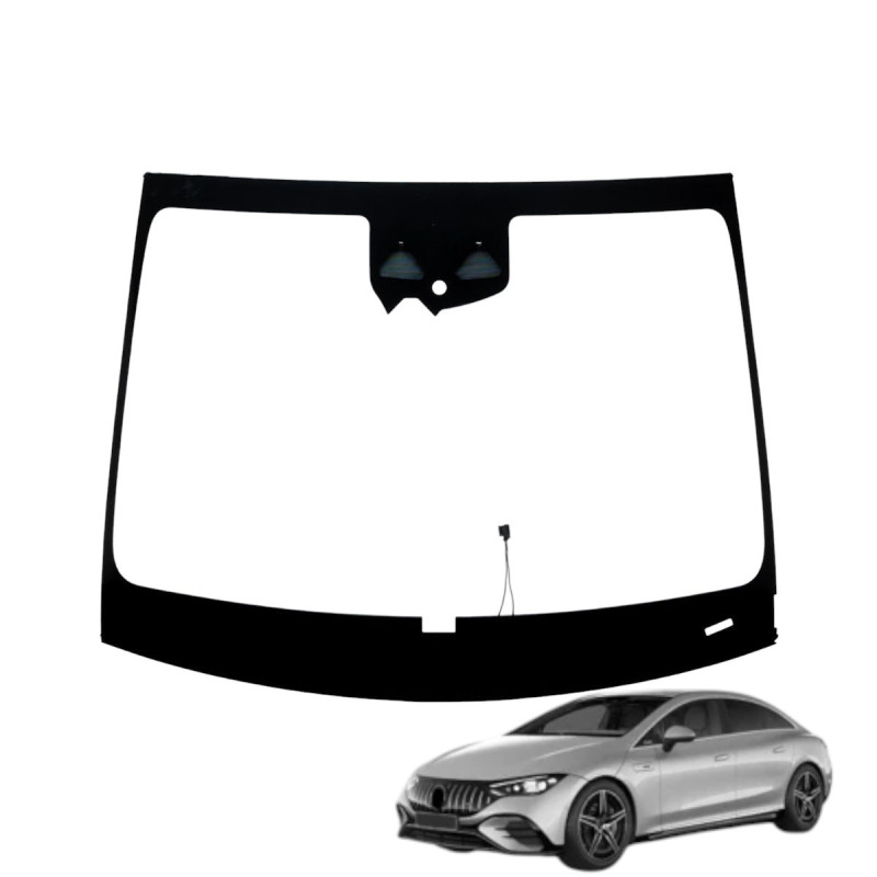SZYBA CZOŁOWA MERCEDES EQE V295 2023- HUD KAMERA GRZANA CZUJNIK 2956701001, 2956701100