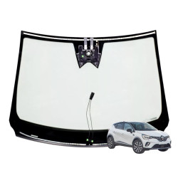 SZYBA RENAULT CAPTUR 2024- AKUSTYCZNA KAMERA GRZANA CZUJNIK DESZCZU OE 4181052, 727128236R