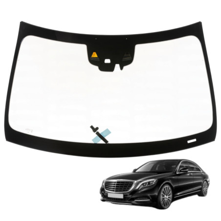 SZYBA CZOŁOWA MERCEDES S W222 2013-  SOLARYCZNA KAMERA GRZANA CZUJNIK OE 2226700401, 2226705000, 2226705600