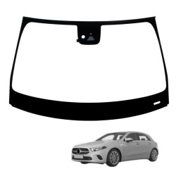 SZYBA CZOŁOWA MERCEDES A W177 2022- AKUSTYCZNA KAMERA CZUJNIK OE 1776701801