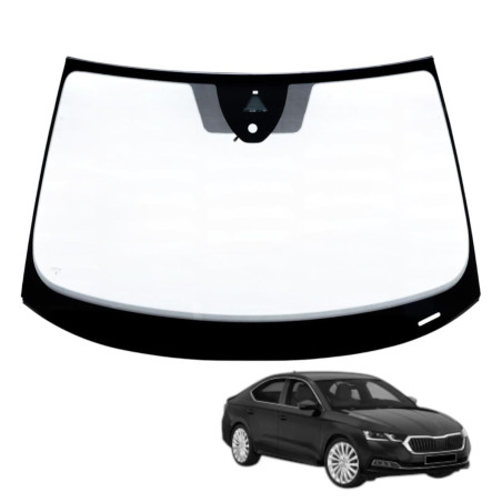 SZYBA CZOŁOWA SKODA OCTAVIA IV HBK+EST 2020- HUD KAMERA CZUJNIK AKUSTYCZNA OE 5E3845011D