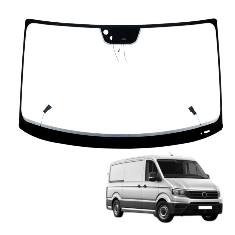 SZYBA CZOŁOWA VW CRAFTER MAN TGE 2019-KAMERA GRZANA CZUJNIK OE 7C0845099CENVB