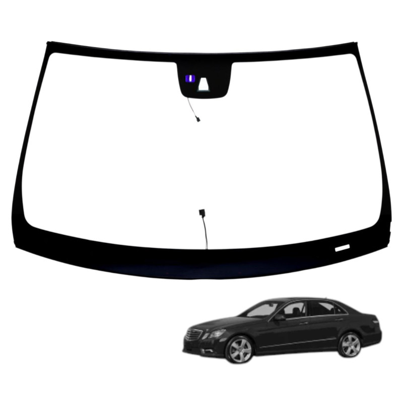 SZYBA CZOŁOWA MERCEDES W212 E 2010- KAMERA GRZANA CZUJNIK OE 2126703900, 212670390028, 2126704101,
