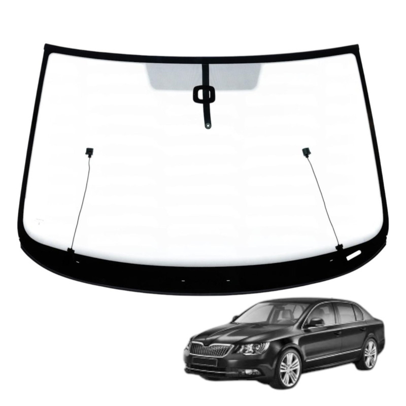 SZYBA CZOŁOWA SKODA SUPERB 2012- OGRZEWANA Z CZUJNIKIEM OE 3T0 845 011 L, 3T0845011L