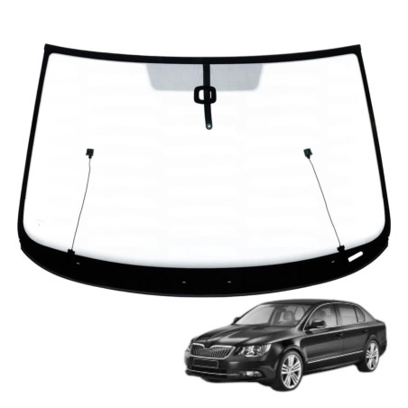 SZYBA CZOŁOWA SKODA SUPERB 2012- OGRZEWANA Z CZUJNIKIEM OE 3T0 845 011 L, 3T0845011L
