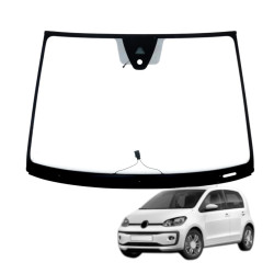 SZYBA CZOŁOWA VW UP! SKODA CITY GO SEAT MII 2019- KAMERA GRZANA CZUJNIK OE 12E845011ARNVB 12E845011ASNVB