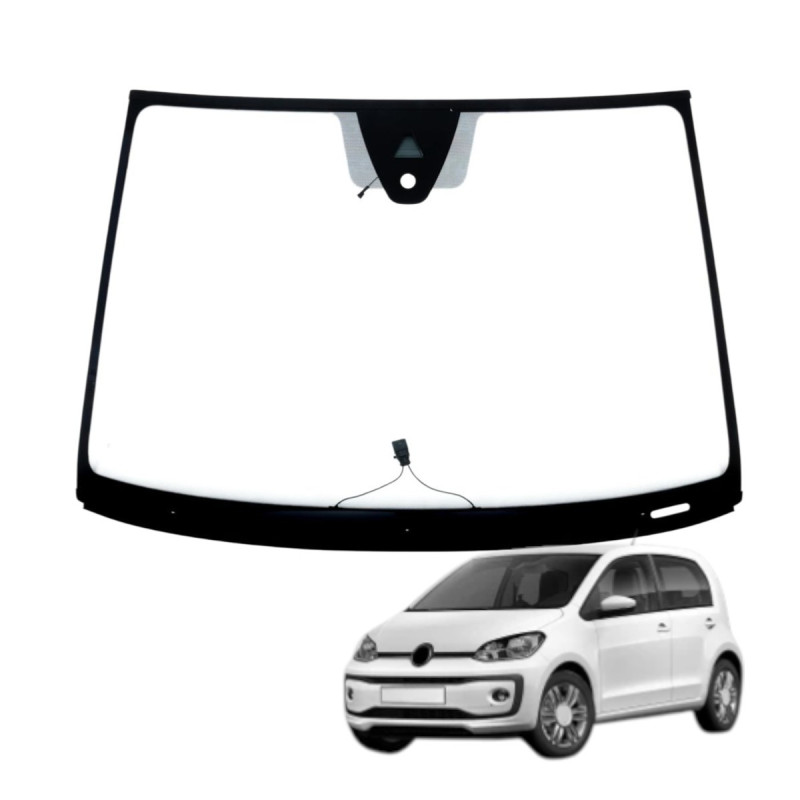 SZYBA CZOŁOWA VW UP! SKODA CITY GO SEAT MII 2019- KAMERA GRZANA CZUJNIK OE 12E845011ARNVB 12E845011ASNVB