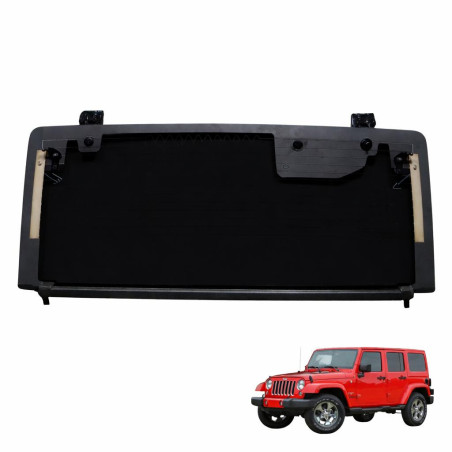 SZYBA TYLNA TYŁ JEEP WRANGLER JK 3/5 DRZWI 2011-18 CIEMNA 6 OTWORÓW