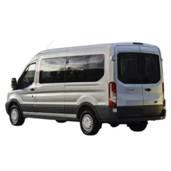 SZYBA TYLNA FORD TRANSIT 2014- PRAWA ZIELONA OGRZEWANA BEZ OTWORU