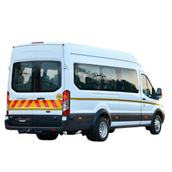 SZYBA TYLNA TYŁ FORD TRANSIT 2014- PRAWA ZIELONA OGRZEWANA BEZ OTWORU