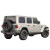 SZYBA TYLNA TYŁ JEEP WRANGLER JL 3/5 DRZWI 2018- CIEMNA 4 OTWORY ROZM.1282X489MM OE 68282133AJ  68282135AK