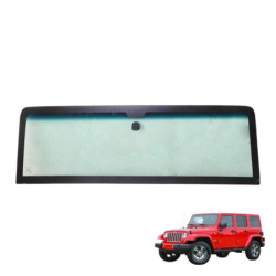 SZYBA CZOŁOWA JEEP WRANGLER 2007-17 ZIELONA BEZ PASA OE 68088 537AA, 68088537AA
