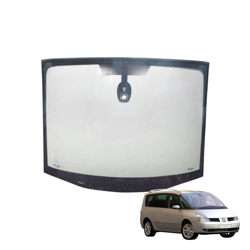 SZYBA CZOŁOWA RENAULT ESPACE 2002-14 ZIELONA Z CZUJNIKIEM DESZCZU
