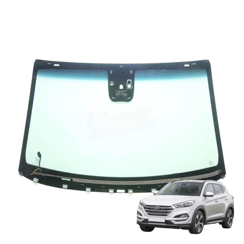 SZYBA CZOŁOWA HYUNDAI TUCSON 2015- KAMERA GRZANA CZUJNIKI OE 86110D7300