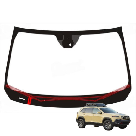 SZYBA CZOŁOWA JEEP CHEROKEE 14-