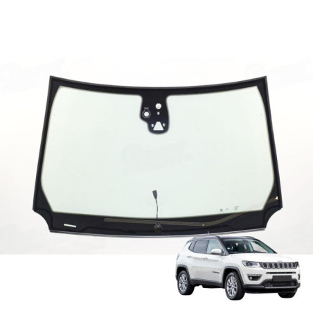 SZYBA CZOŁOWA JEEP COMPASS 2022- KAMERA OGRZEWANA CZUJNIK OE 52193887, 68488319AA, K68488319AA