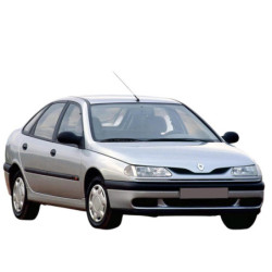 SZYBA CZOŁOWA RENAULT LAGUNA I HBK+EST 1993-00 ZIELONA Z PASEM 7700825978